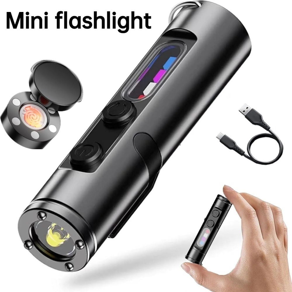 Outdoor Camping Lampe - 미니 야외 손전등 타입 C 충전식