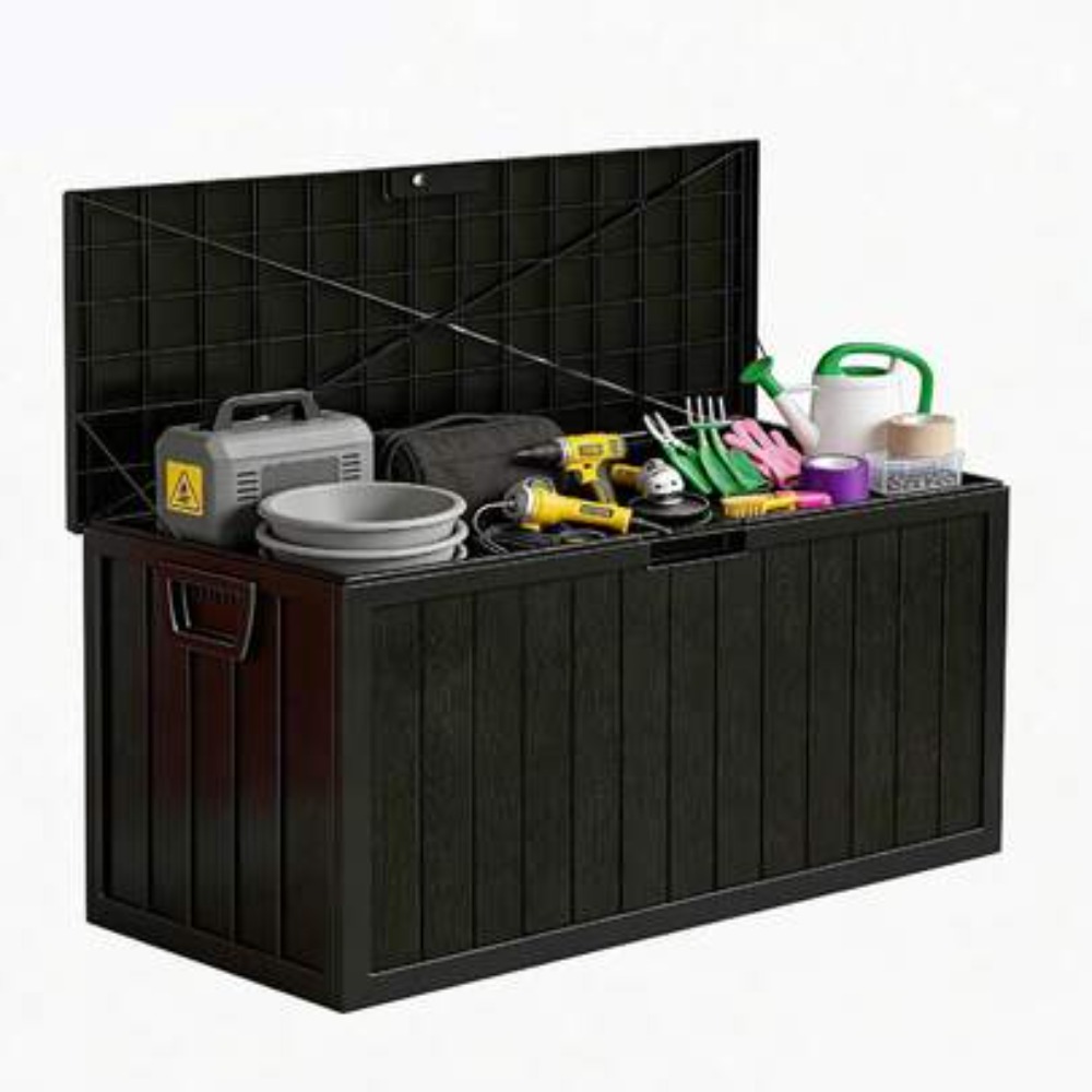 Outdoor Camping Decke - 75갤런 야외 보관함 방수 헤비듀티 데크