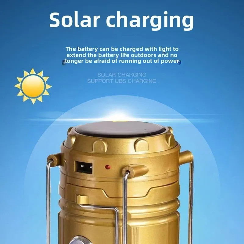Camping Solar Lantern - 야외 말 빛 캠핑 라이트 태양
