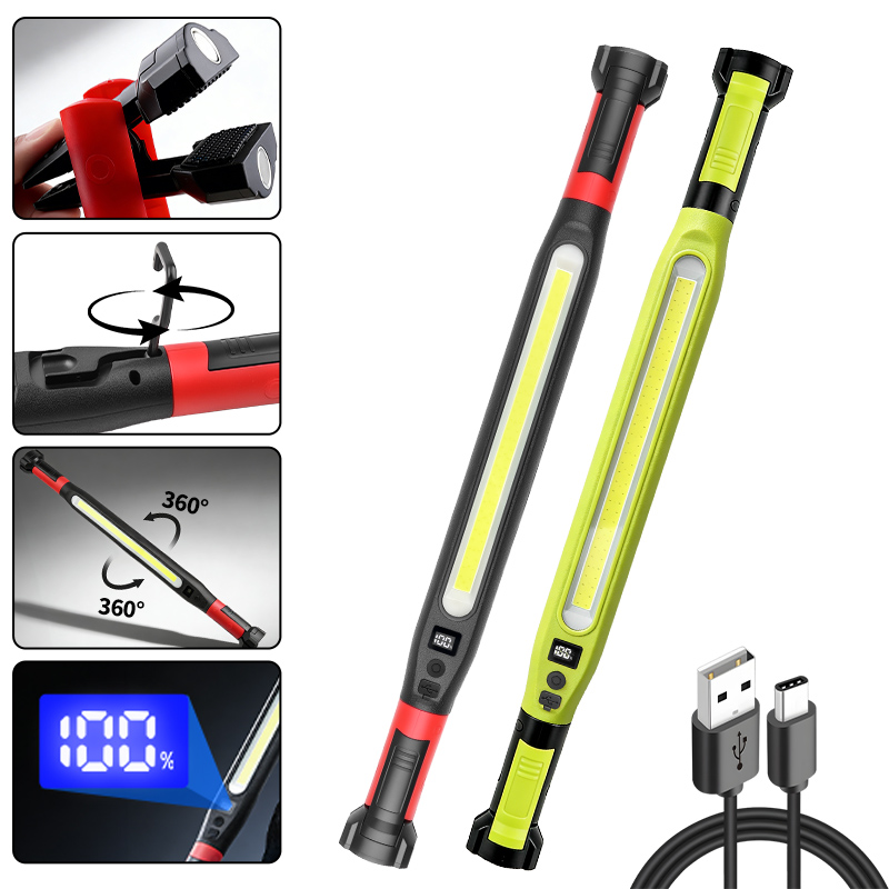 Outdoor Camping Lampe - COB 작업등 타입-C 충전식 자석 방수