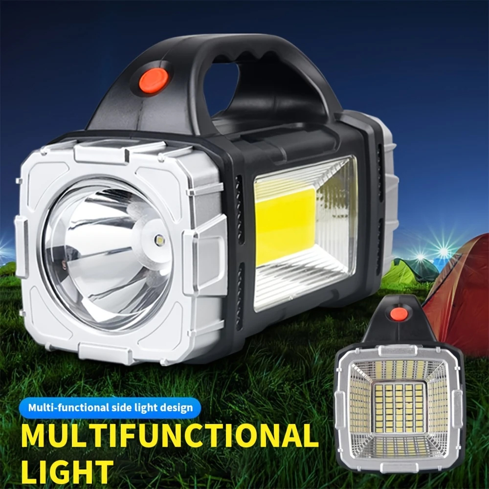 Outdoor Camping Lampe - 휴대용 강력한 USB 충전식 손전등 태양광