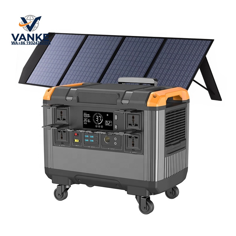 Portable Power Station - 3kW 3kVA 대용량 태양광 발전기 300와트