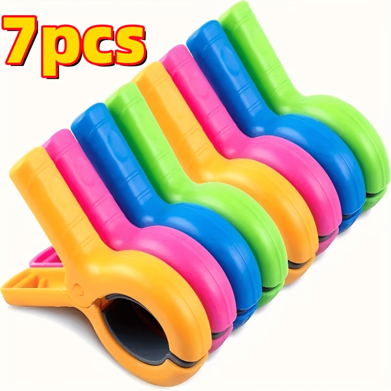 Outdoor Camping Decke - 7Pcs 초대형 방풍 비치 타월 클립