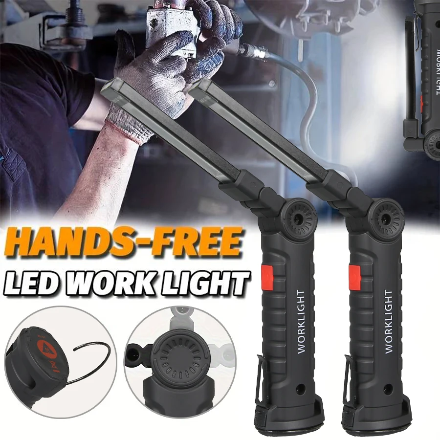 Outdoor Camping Lampe - 새로운 휴대용 COB LED 손전등 USB