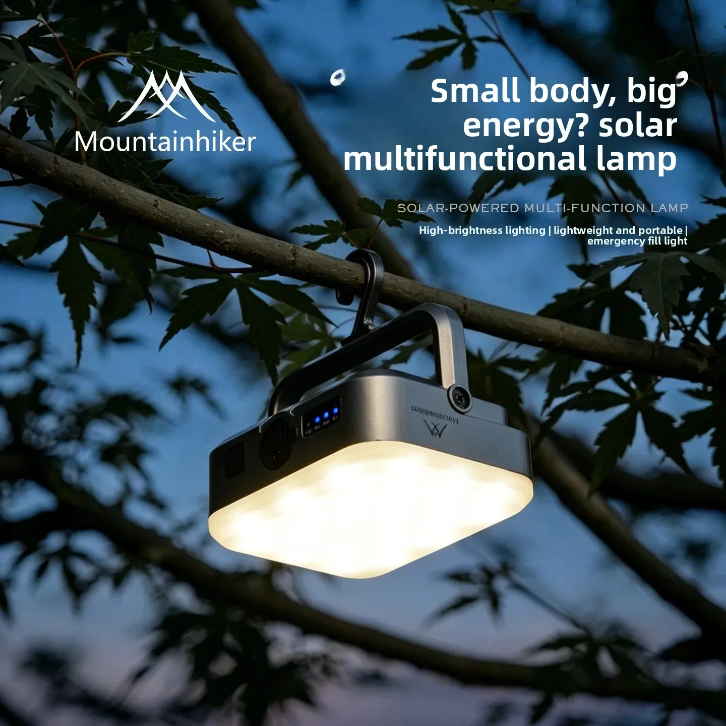 Camping Solar Lantern - 마운틴하이커 비상등 태양광 캠핑 랜턴 휴대용