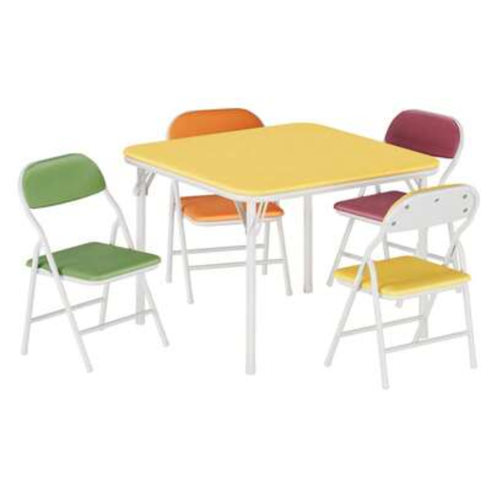 Outdoor Camping Table And Chairs - 실내외 사용을 위한 접이식 사각 테이블