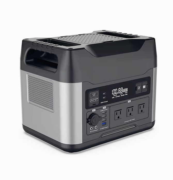 Portable Power Station - 3000W LiFePO4 배터리 백업용 파워 뱅크
