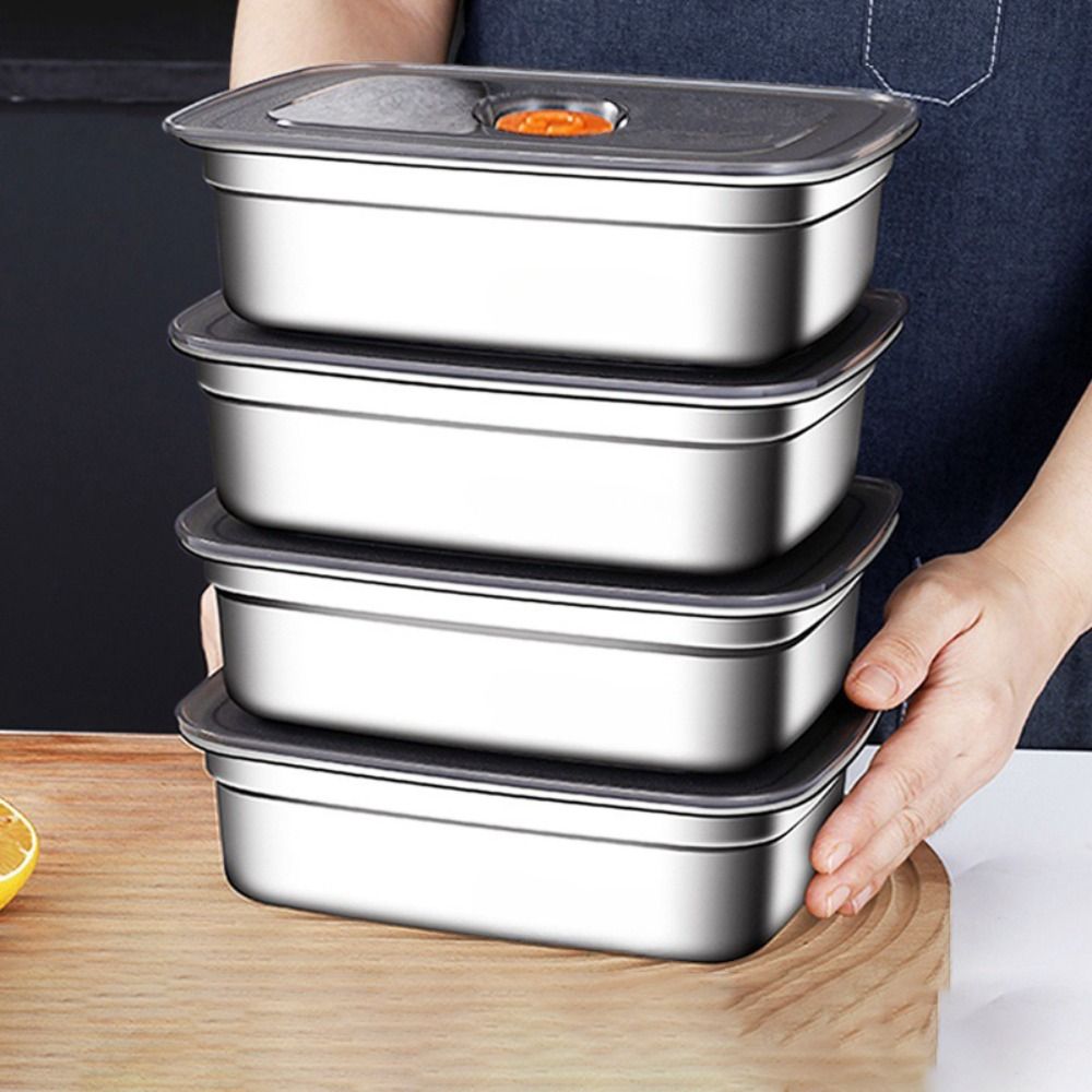스테인레스 스틸 캠핑 도시락 상자 봉인 된 누출 방지  - Outdoor Camping Fridge 리뷰 및 가격