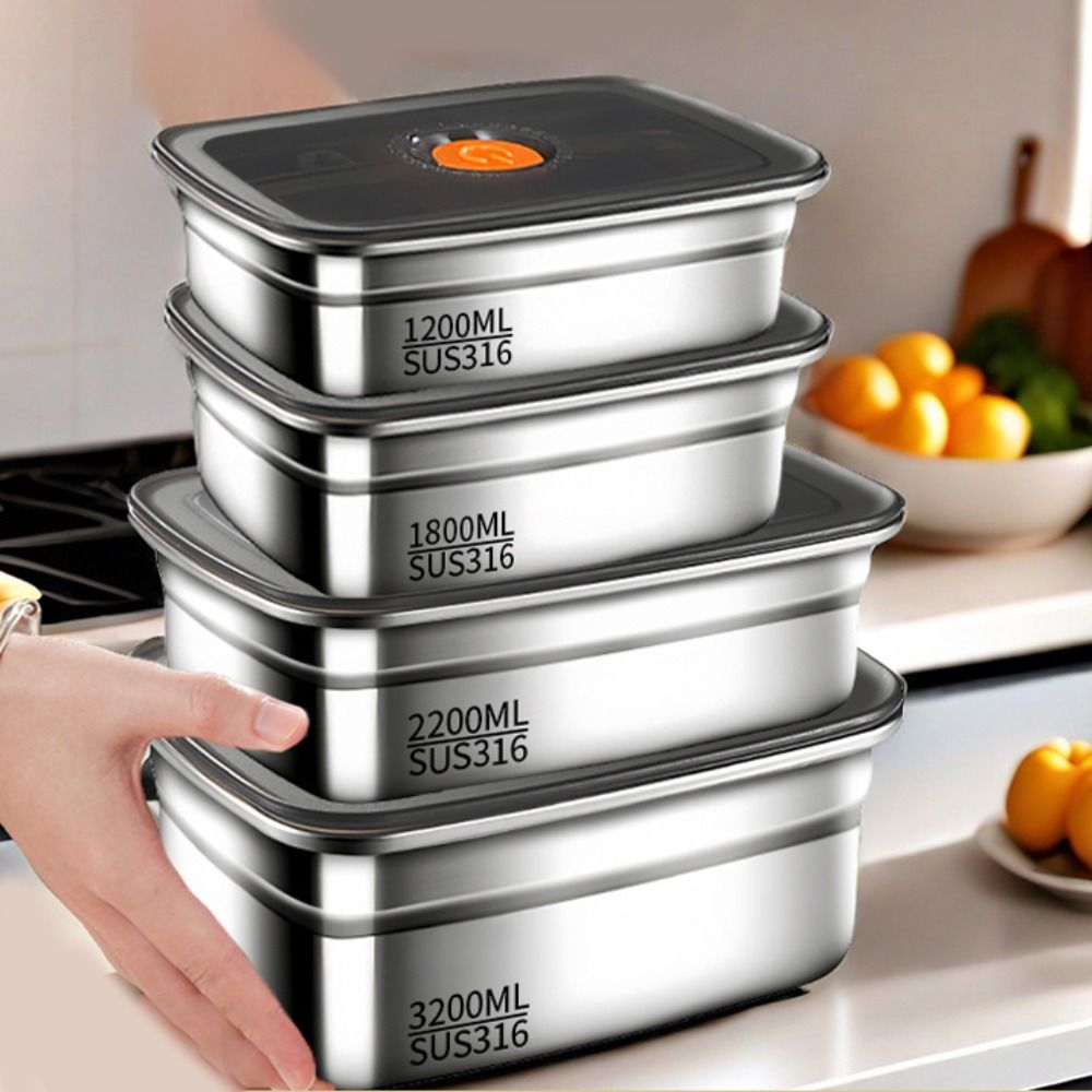 스테인레스 스틸 캠핑 도시락 상자 봉인 된 누출 방지  - Outdoor Camping Fridge 리뷰 및 가격