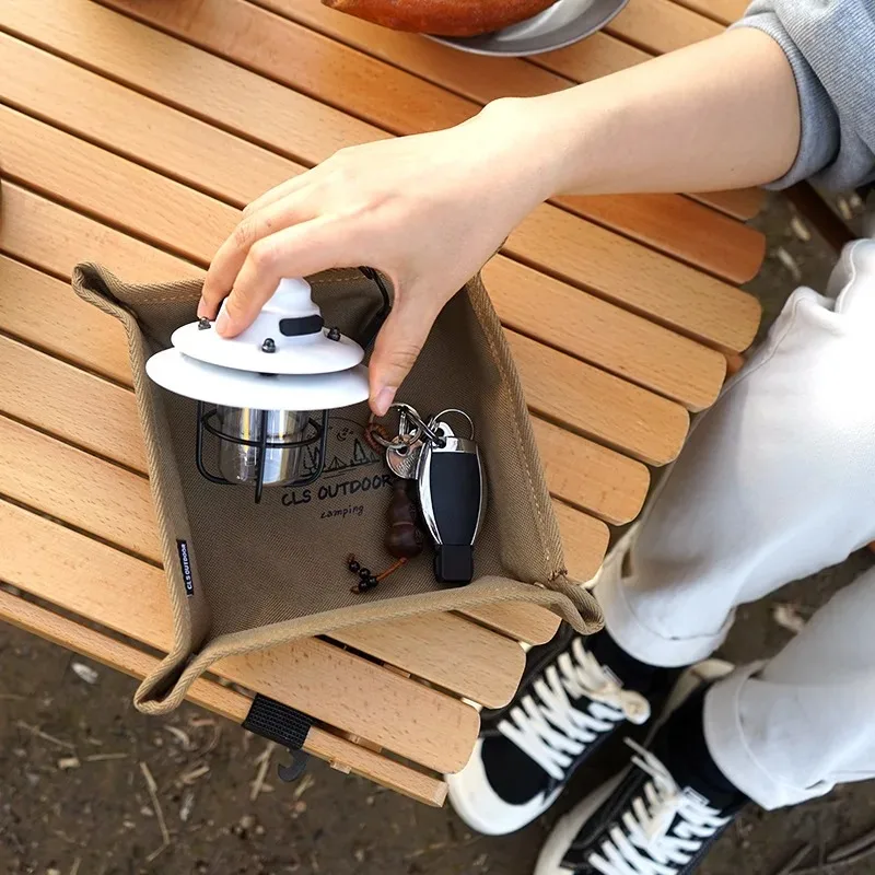 캠핑 수납 트레이 가정용 여행용 수납함 야외 캠핑 휴대 - Outdoor Camping Table With Storage 리뷰 및 가격