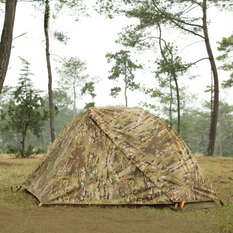 1인용 전술 텐트 - 방수 및 자외선 차단, 솔로 모험 - Outdoor Camping Solo 리뷰 및 가격