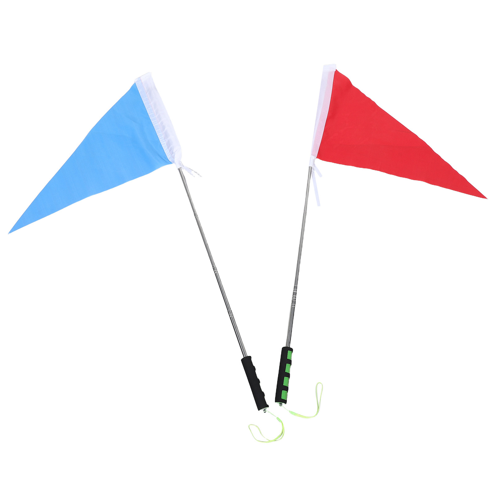 2세트 투어 가이드용 휴대용 깃대, 1.2m 길이 조절 - Outdoor Camping Activities 리뷰 및 가격