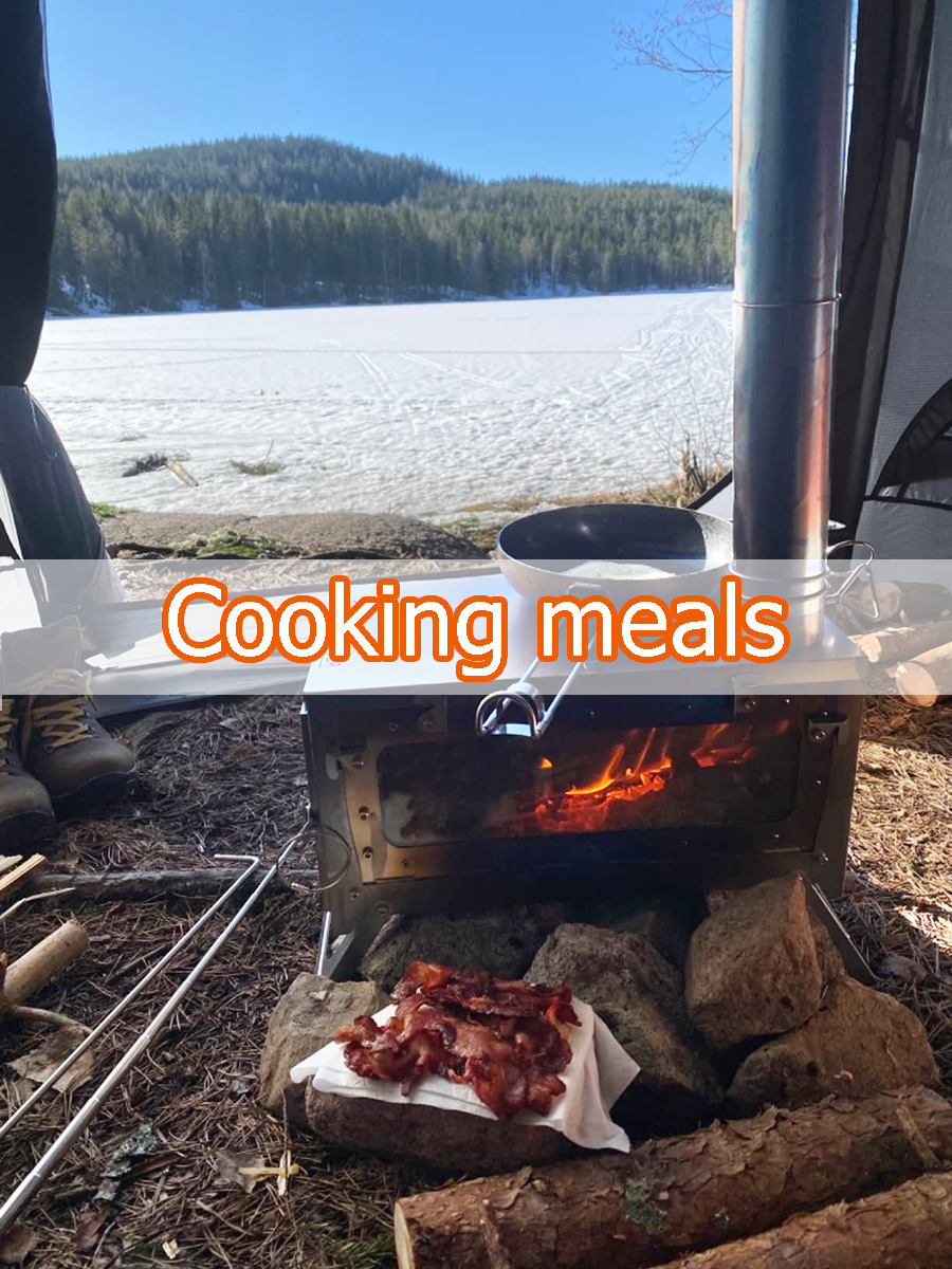 미국 창고 TSG 티타늄 텐트 스토브 접이식 장작 난로 - Outdoor Camping Usa 리뷰 및 가격