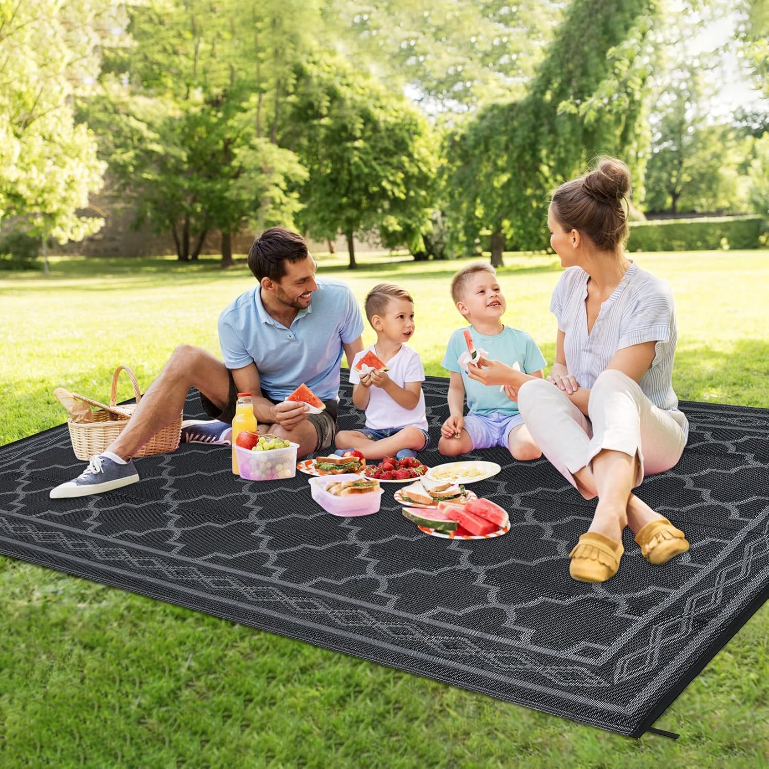 8x10 야외용 플라스틱 러그 – 방수, 양면 사용 가 - Outdoor Camping Rugs 8X10 리뷰 및 가격