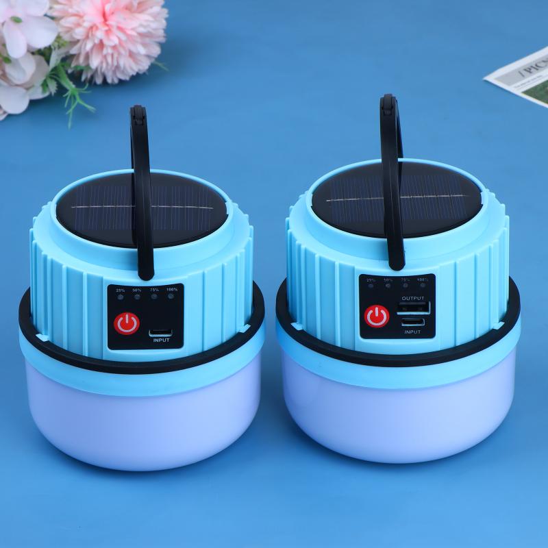 IP44 방수 야외 LED 태양광 전구 조명 충전식 휴 - Camping Solar Lantern 리뷰 및 가격