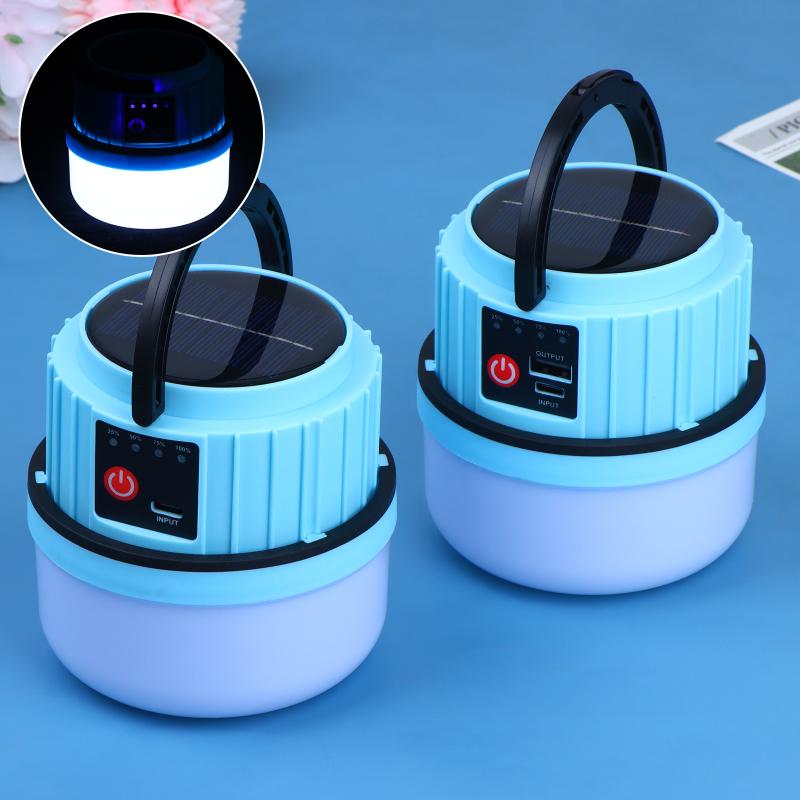 IP44 방수 야외 LED 태양광 전구 조명 충전식 휴 - Camping Solar Lantern 리뷰 및 가격