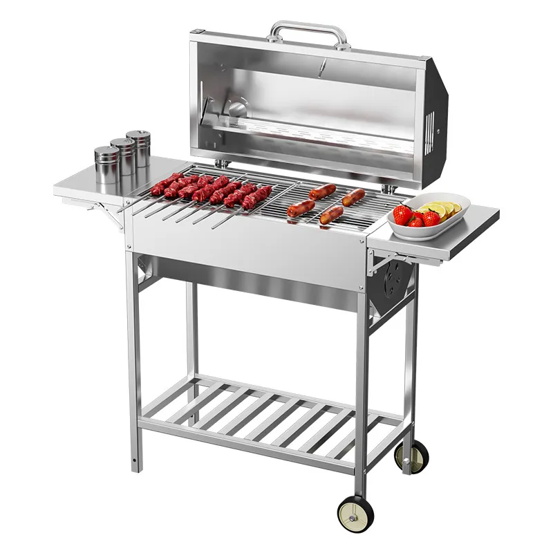 미국식 바비큐, 캠핑, 피크닉, 야외 요리에 적합한 휴 - Outdoor Camping Grill 리뷰 및 가격