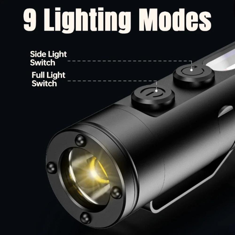 미니 야외 손전등 타입 C 충전식 LED 자석 토치(모 - Outdoor Camping Lampe 리뷰 및 가격