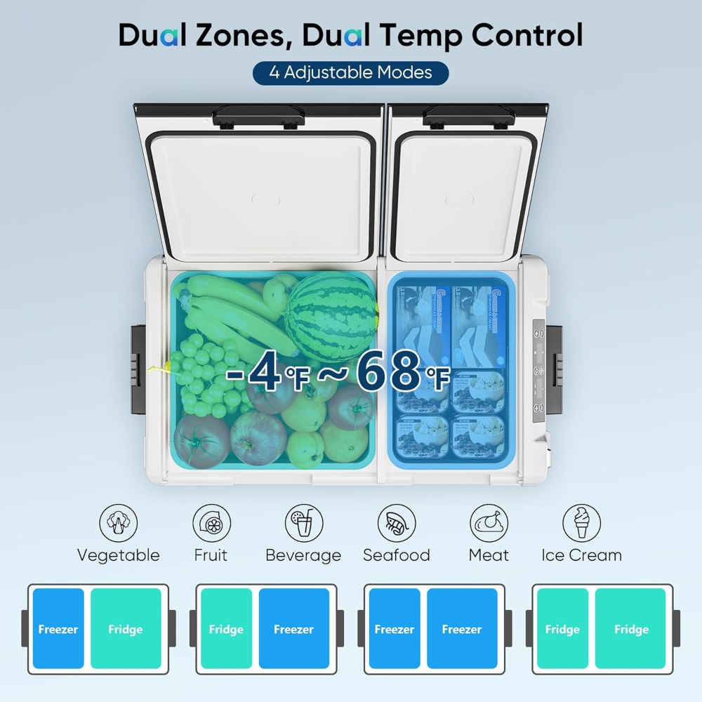 미국 배송 핫 신상품 12볼트 차량용 냉장고 40QT  - Outdoor Camping Fridge 리뷰 및 가격