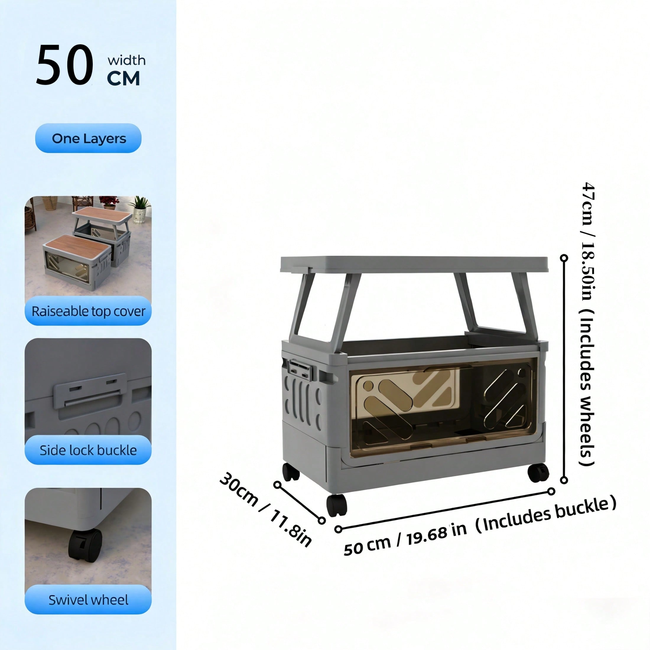 다기능 야외 캠핑 수납 박스(리프트탑 테이블 포함),  - Outdoor Camping Table With Storage 리뷰 및 가격
