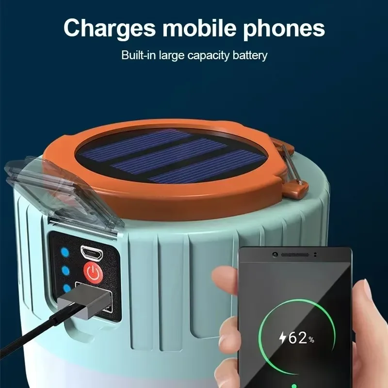 태양열 캠핑 랜턴 충전식 LED 휴대용 작업등 리모컨  - Camping Solar Lantern 리뷰 및 가격