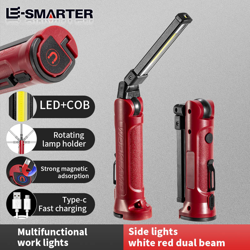 COB LED 작업 조명 충전식 접이식 손전등 야외 캠 - Outdoor Camping Lampe 리뷰 및 가격