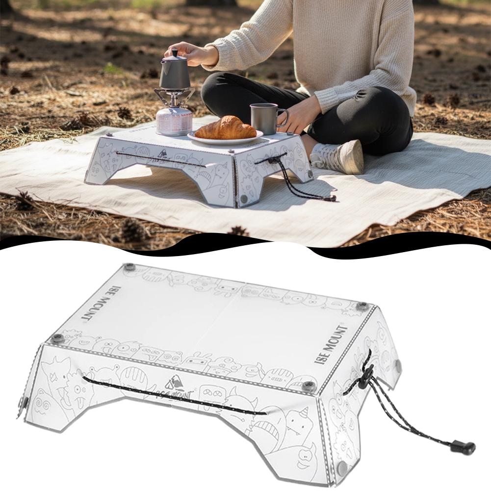 휴대용 다기능 접이식 캠핑 테이블 PP 경량 피크닉 책 - Outdoor Camping Table With Storage 리뷰 및 가격