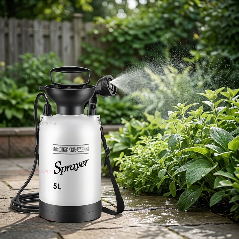 5L 휴대용 캠핑 샤워 수동 펌프 1.5m 호스 야외  - Outdoor Camping Activities 리뷰 및 가격