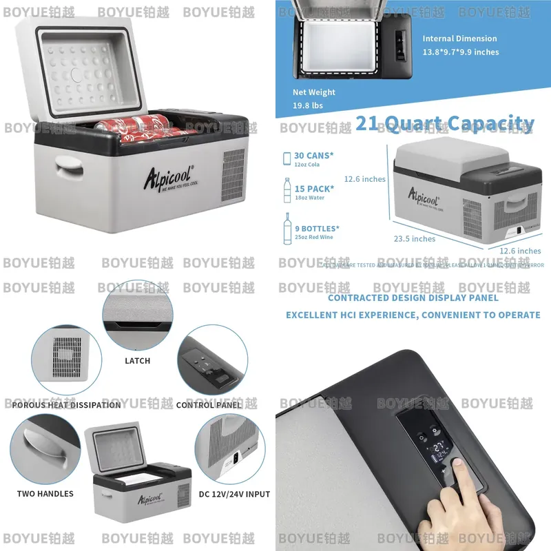 휴대용 컴프레서 냉장고 냉동고 20L 차량용 가정용 듀 - Outdoor Camping Fridge 리뷰 및 가격