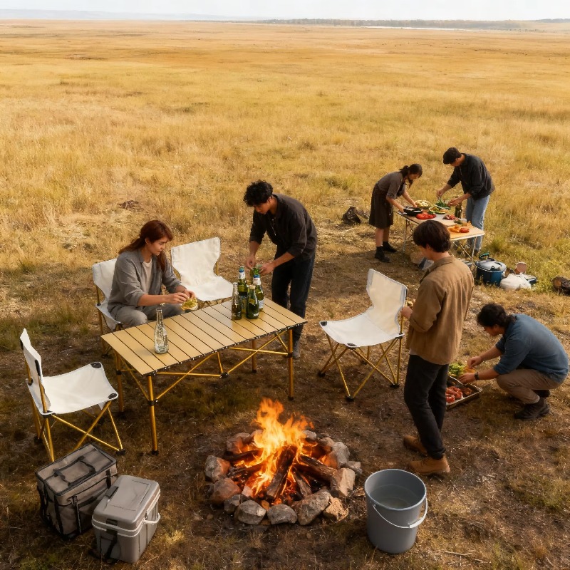 2026년 고품질 대형 접이식 알루미늄 합금 롤 테이블 - Outdoor Camping High Chair 리뷰 및 가격