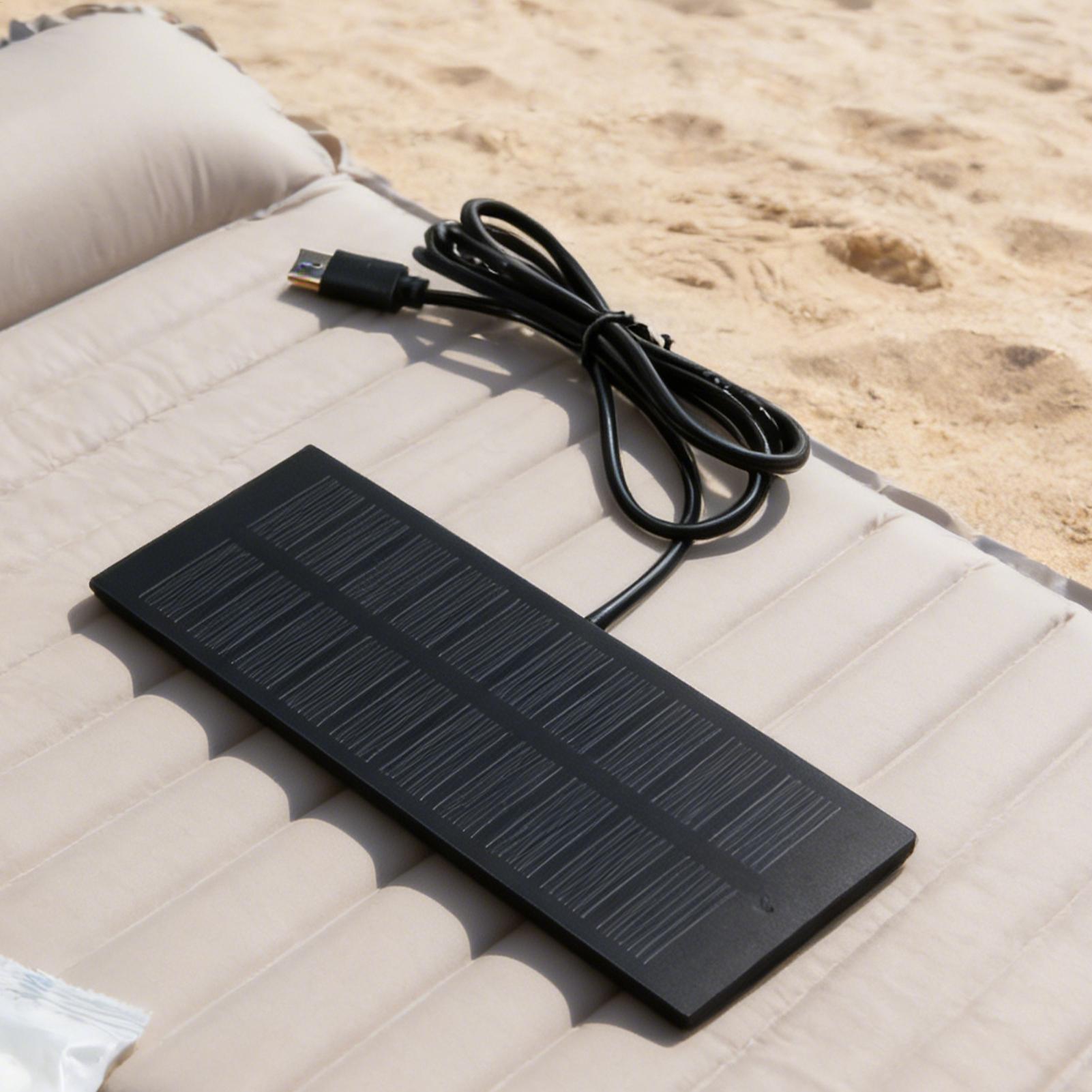 5W 5V 휴대용 태양광 패널 USB 태양광 패널 충전 - Camping Solar Lantern 리뷰 및 가격