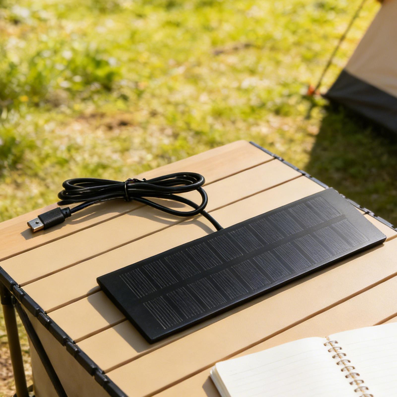 5W 5V 휴대용 태양광 패널 USB 태양광 패널 충전 - Camping Solar Lantern 리뷰 및 가격