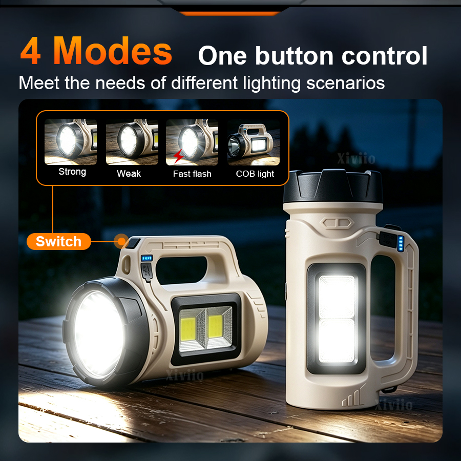 Multiscene 휴대용 LED 토치 태양열 Type - Camping Solar Lantern 리뷰 및 가격