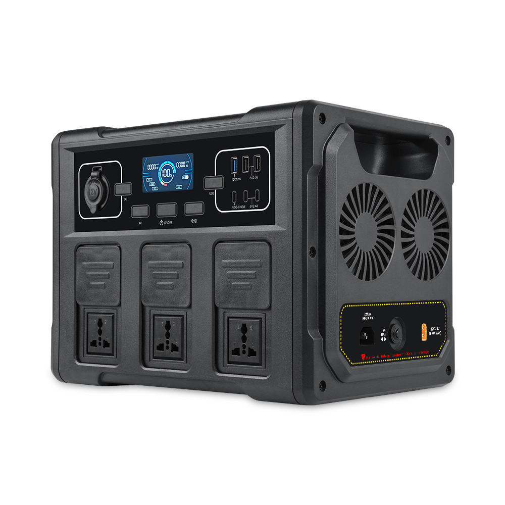 1200W 휴대용 태양광 발전기, LiFePO4 배터리 - Portable Power Station 리뷰 및 가격