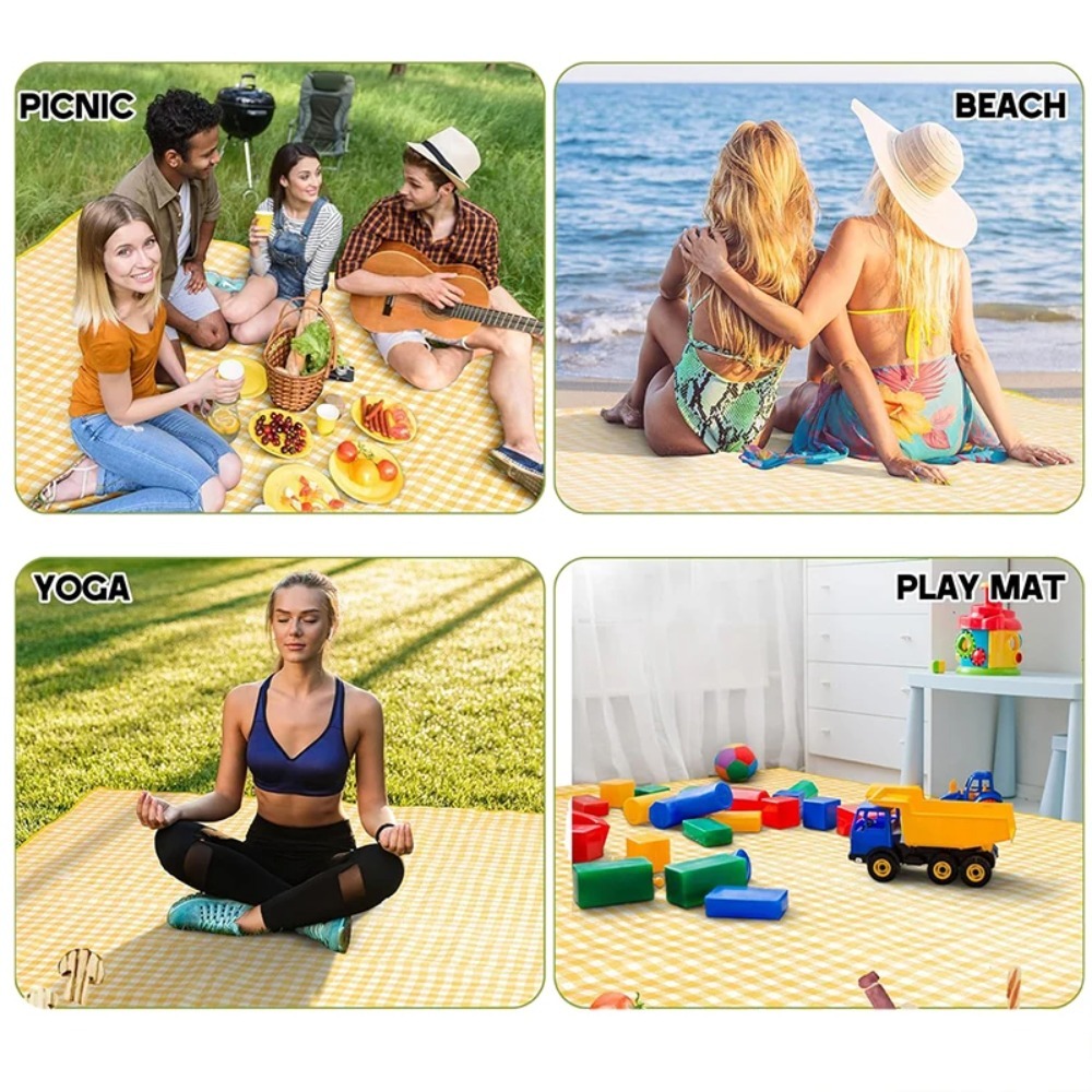 2mx2m 휴대용 야외 접이식 피크닉 매트 경량 여행  - Outdoor Camping Activities 리뷰 및 가격