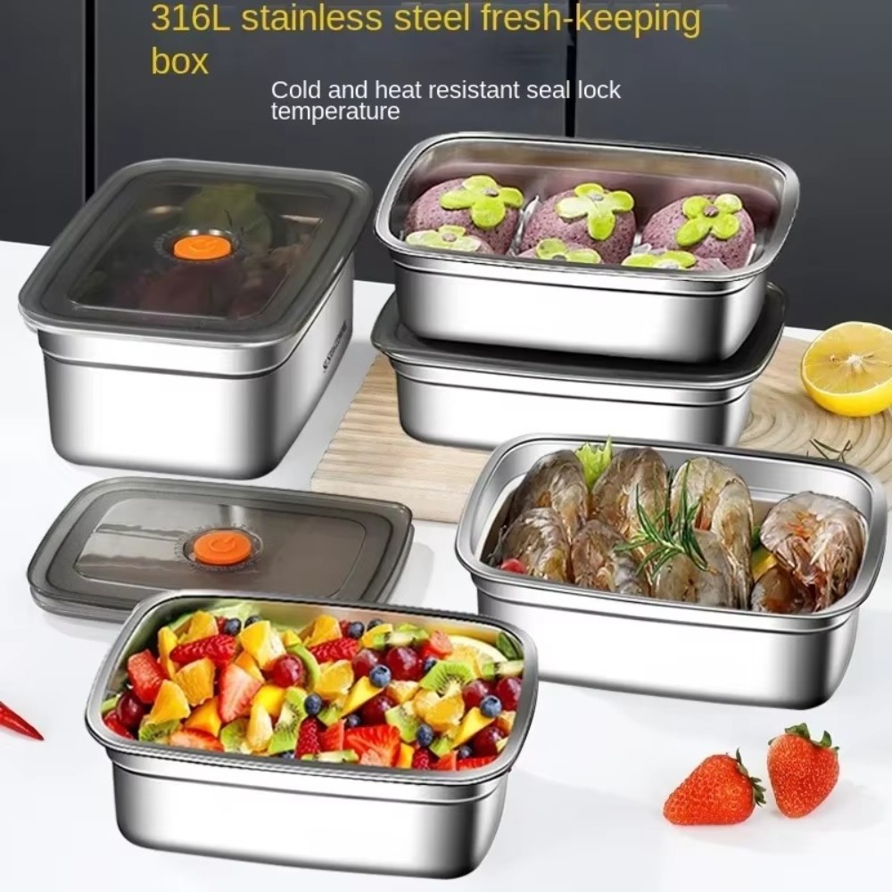 스테인레스 스틸 캠핑 도시락 상자 누출 방지 전자 레인 - Outdoor Camping Fridge 리뷰 및 가격