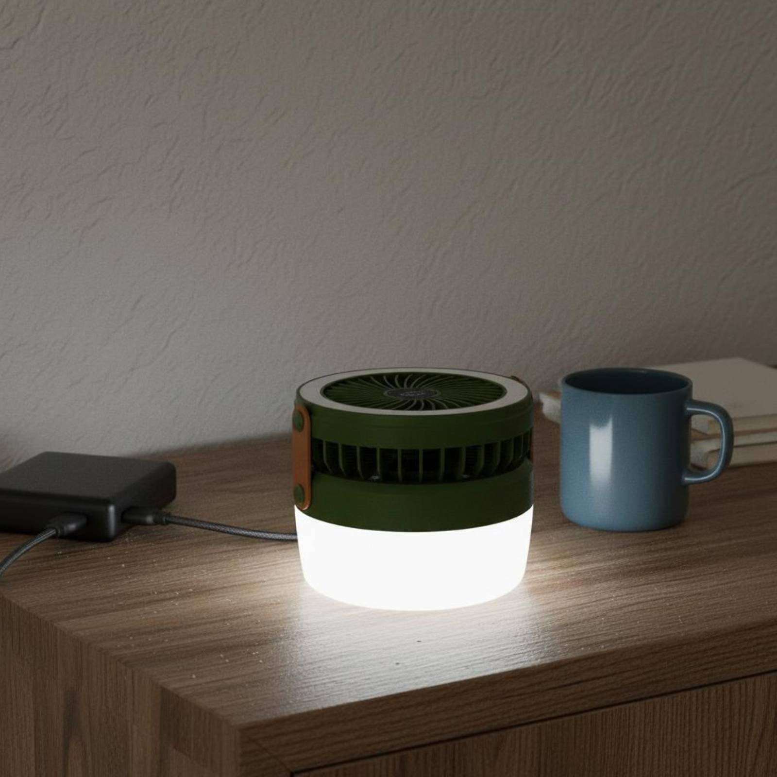 태양광 캠핑 팬 랜턴 접이식 디자인 3중 기능 캠프 랜 - Camping Solar Lantern 리뷰 및 가격