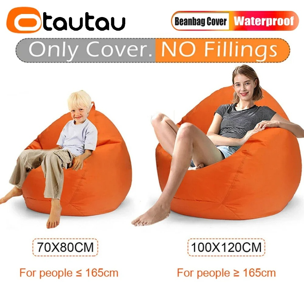 OTAUTAU 야외 방수 빈 백 커버, 충전재 없음,  - Outdoor Camping Table And Chairs 리뷰 및 가격