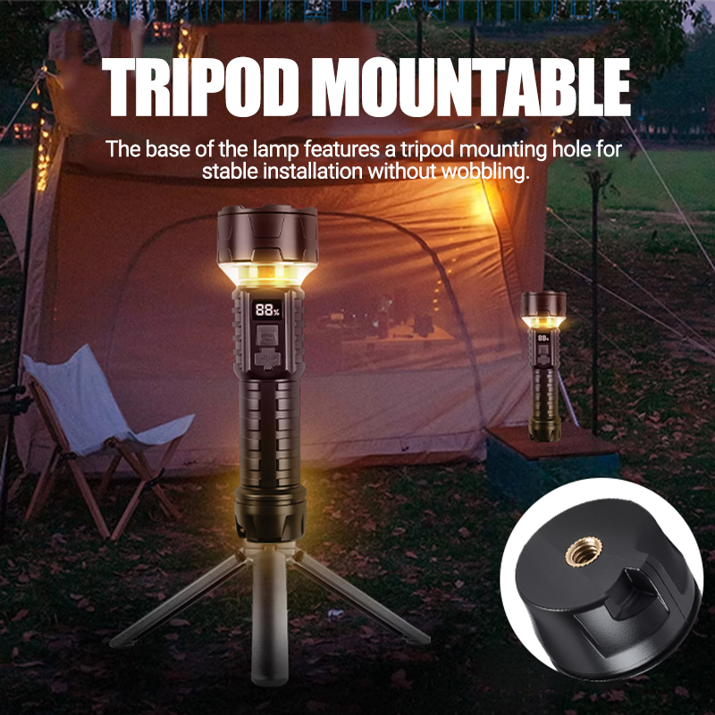 COB LED 손전등 충전식 랜턴 7코어 캠핑 토치 레 - Outdoor Camping Lampe 리뷰 및 가격