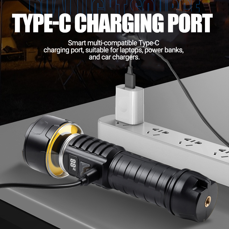 COB LED 손전등 충전식 랜턴 7코어 캠핑 토치 레 - Outdoor Camping Lampe 리뷰 및 가격