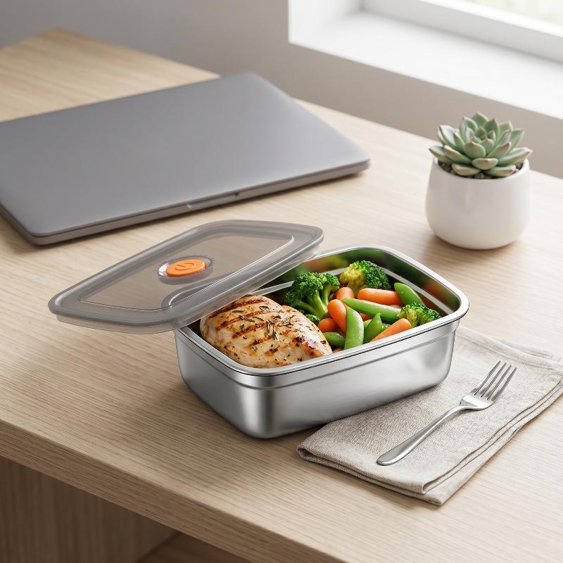 스테인레스 스틸 캠핑 도시락 상자 밀봉형 누출 방지 도 - Outdoor Camping Fridge 리뷰 및 가격