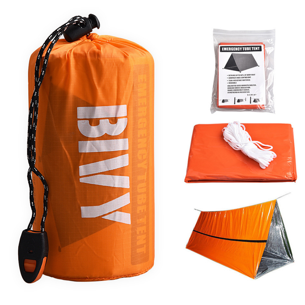 2 사람 비상 대피소 Bivy 생존 텐트 키트 Myla - Emergency Mylar Blanket 리뷰 및 가격