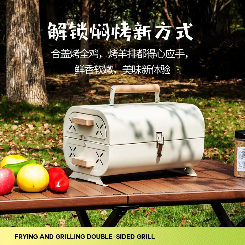 바베큐 오븐 가정용 그릴 휴대용 야외 캠핑용 무연 그릴 - Outdoor Camping Activities 리뷰 및 가격