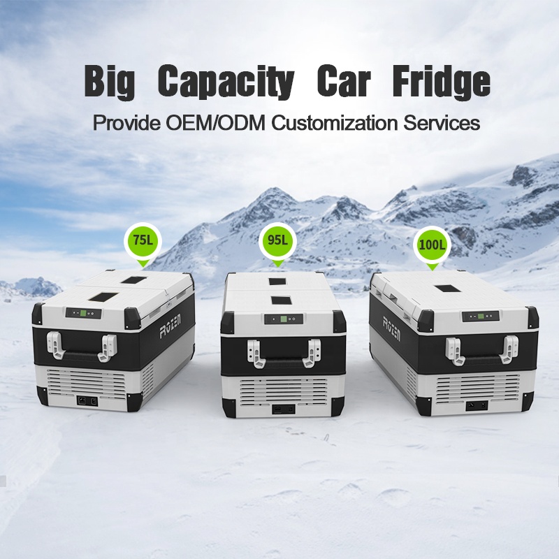 대형 컴프레서 냉장고 95L 12V 24V 냉장고 듀얼 - Outdoor Camping Fridge 리뷰 및 가격