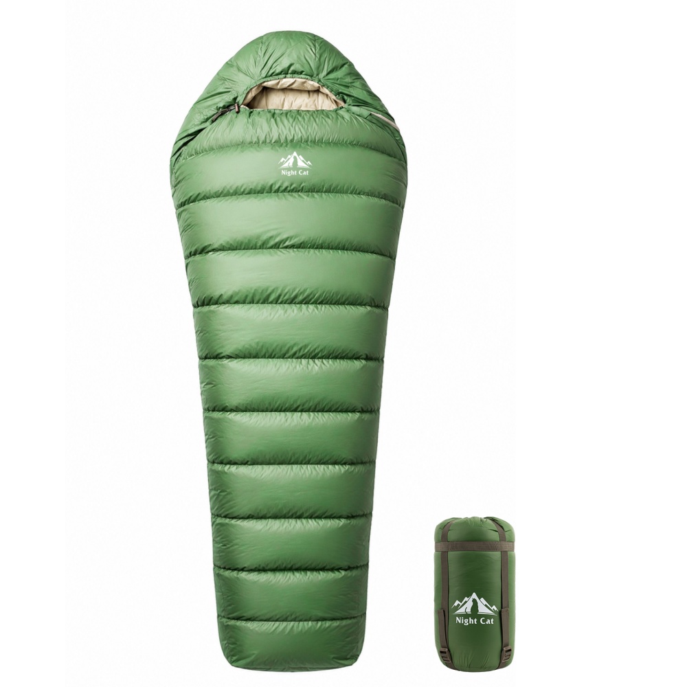 나이트 캣 다운 침낭: 600 필 파워 덕 다운 32- - Ultralight Sleeping Bag 리뷰 및 가격