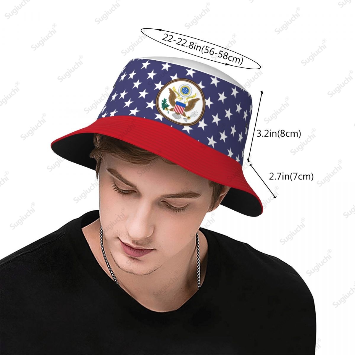 2025 미국 USA 3D 깃발 남녀 버킷햇 야외 자외 - Outdoor Camping Usa 리뷰 및 가격