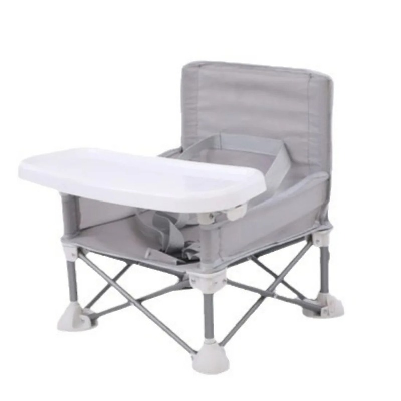 야외 접이식 휴대용 컴팩트 아기 의자 안전 벨트 포함  - Outdoor Camping High Chair 리뷰 및 가격