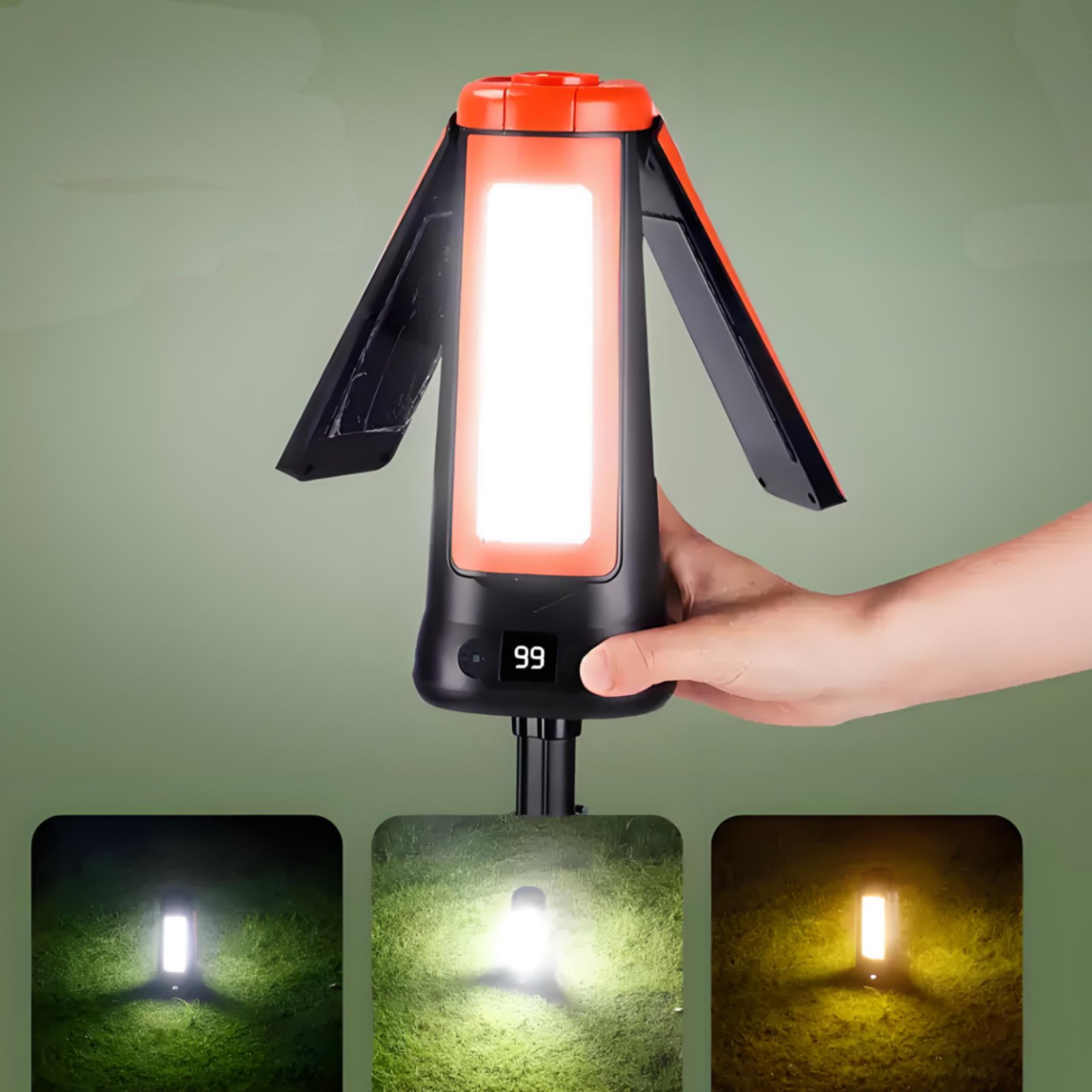 텔레스코픽 텐트 램프 높이 조절 가능 휴대용 캠핑 램프 - Outdoor Camping Lampe 리뷰 및 가격