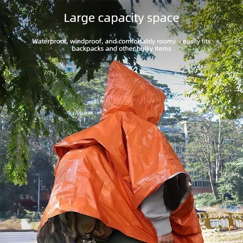 1-10PCS 야외 생존을 위한 비상용 비옷 열 호일  - Emergency Mylar Blanket 리뷰 및 가격