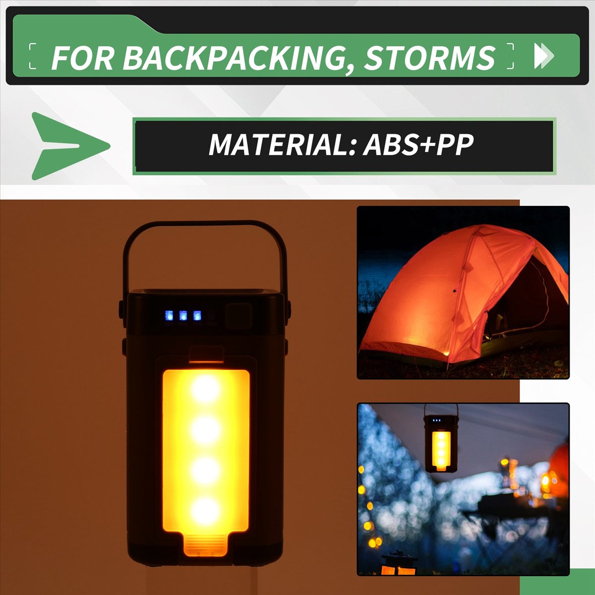 X08A 접이식 LED 캠핑 랜턴 태양열 충전 다기능  - Camping Solar Lantern 리뷰 및 가격